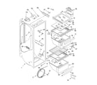 Whirlpool 3XED0FHQKQ01 refrigerator liner diagram