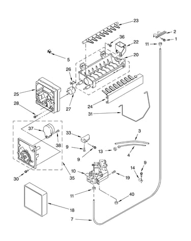 Ice maker/optional