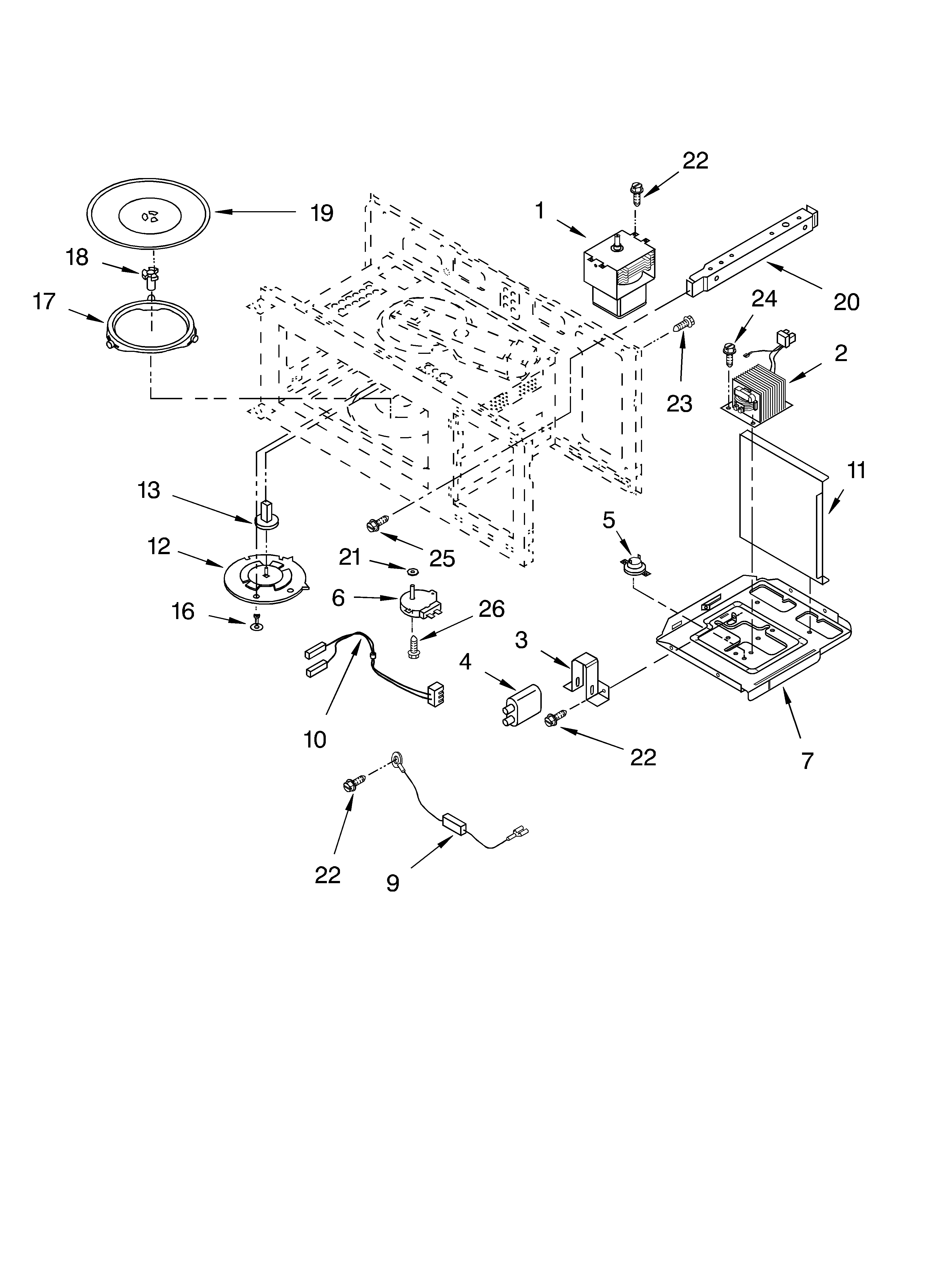 Magnetron and air flow