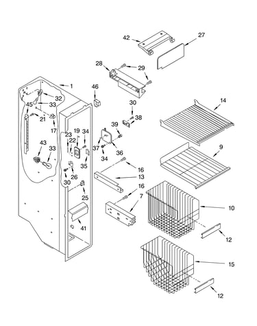 Freezer liner