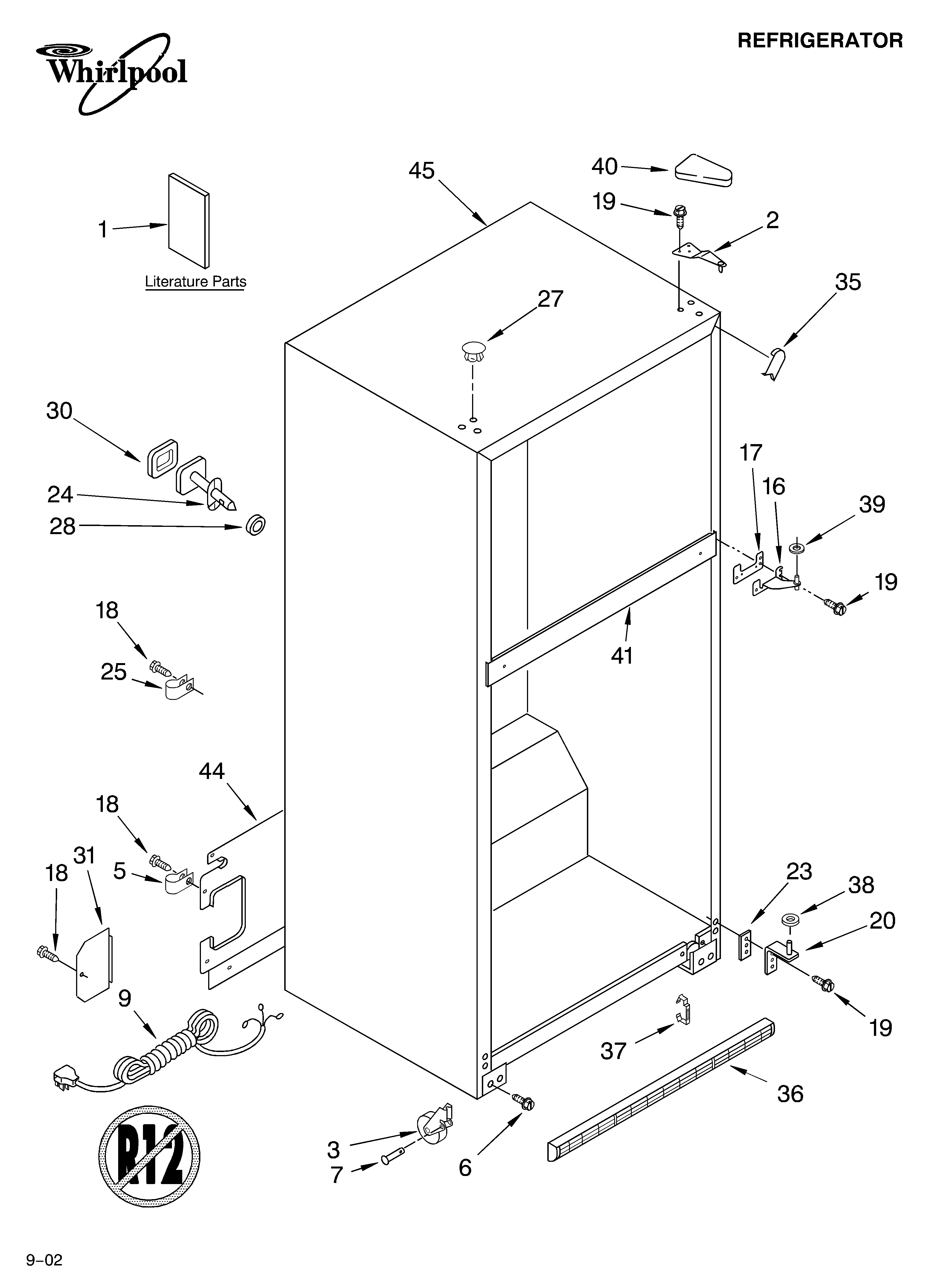 Cabinet/literature