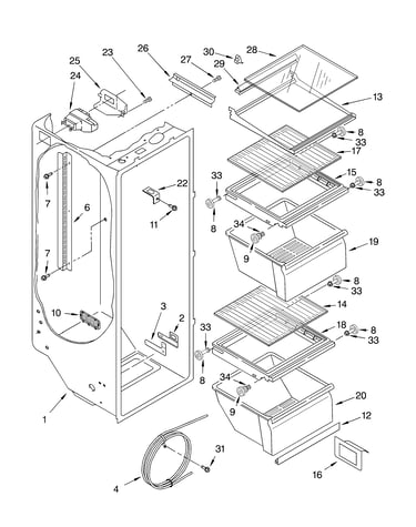 Refrigerator liner