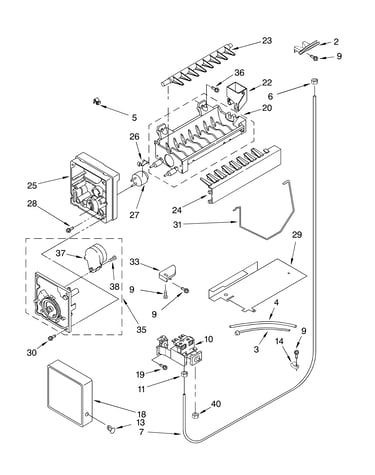 Ice maker/optional