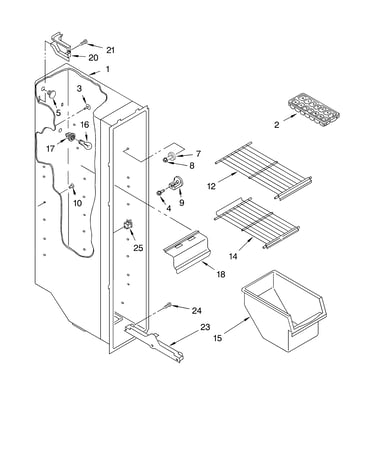 Freezer liner