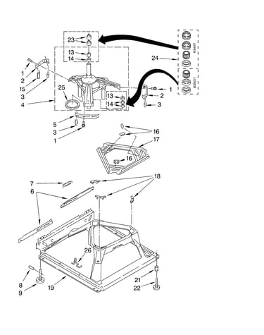 Machine base
