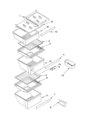 Refrigerator shelf