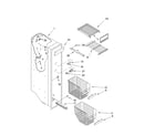 Whirlpool GD5NHGXLQ01 freezer liner diagram