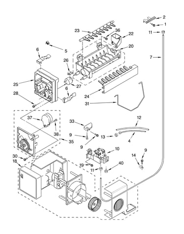 Ice maker/optional