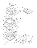 Refrigerator shelf