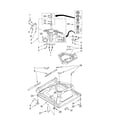 Whirlpool GSX9885JQ0 machine base diagram