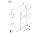 Whirlpool ET9LFKXKQ02 cabinet/literature diagram