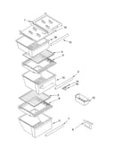 Refrigerator shelf