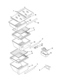 Refrigerator shelf