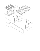 Toe panel and broiler
