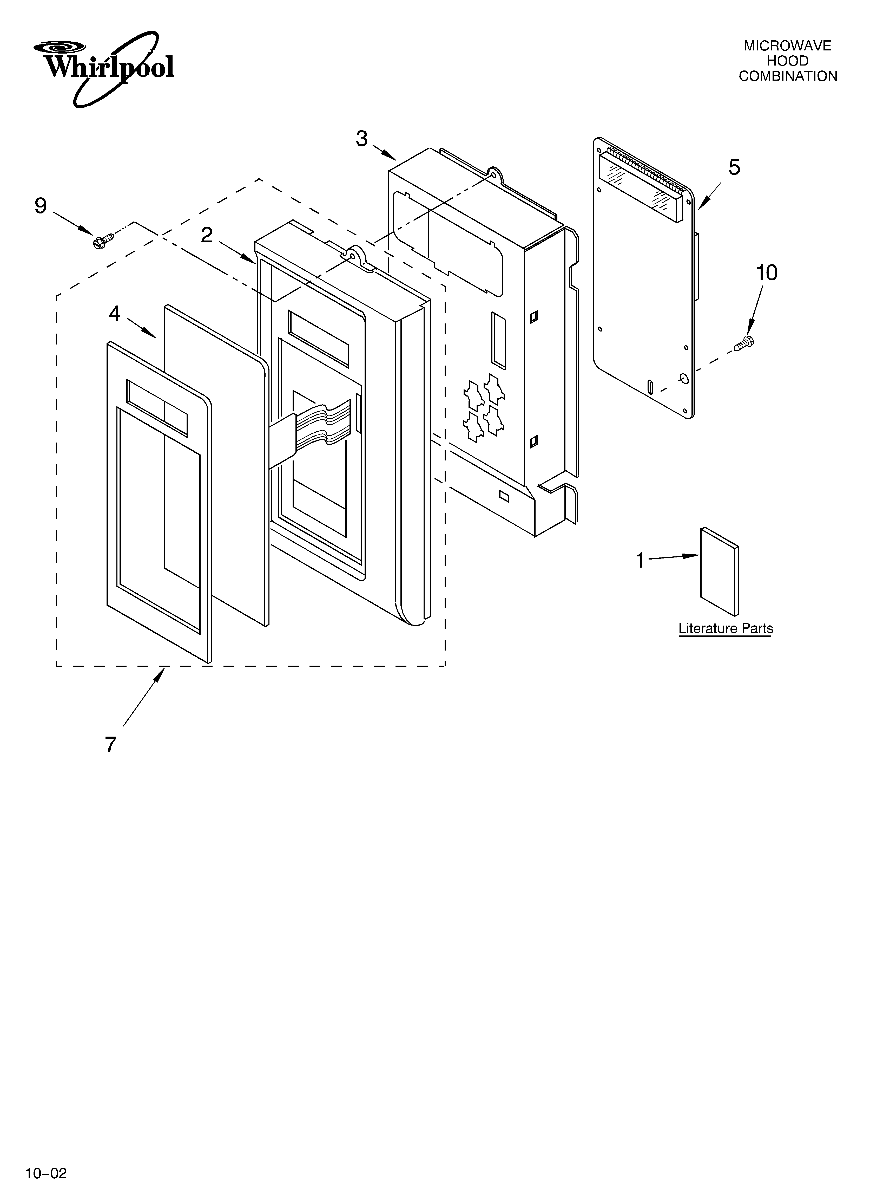 CONTROL PANEL/LITERATURE