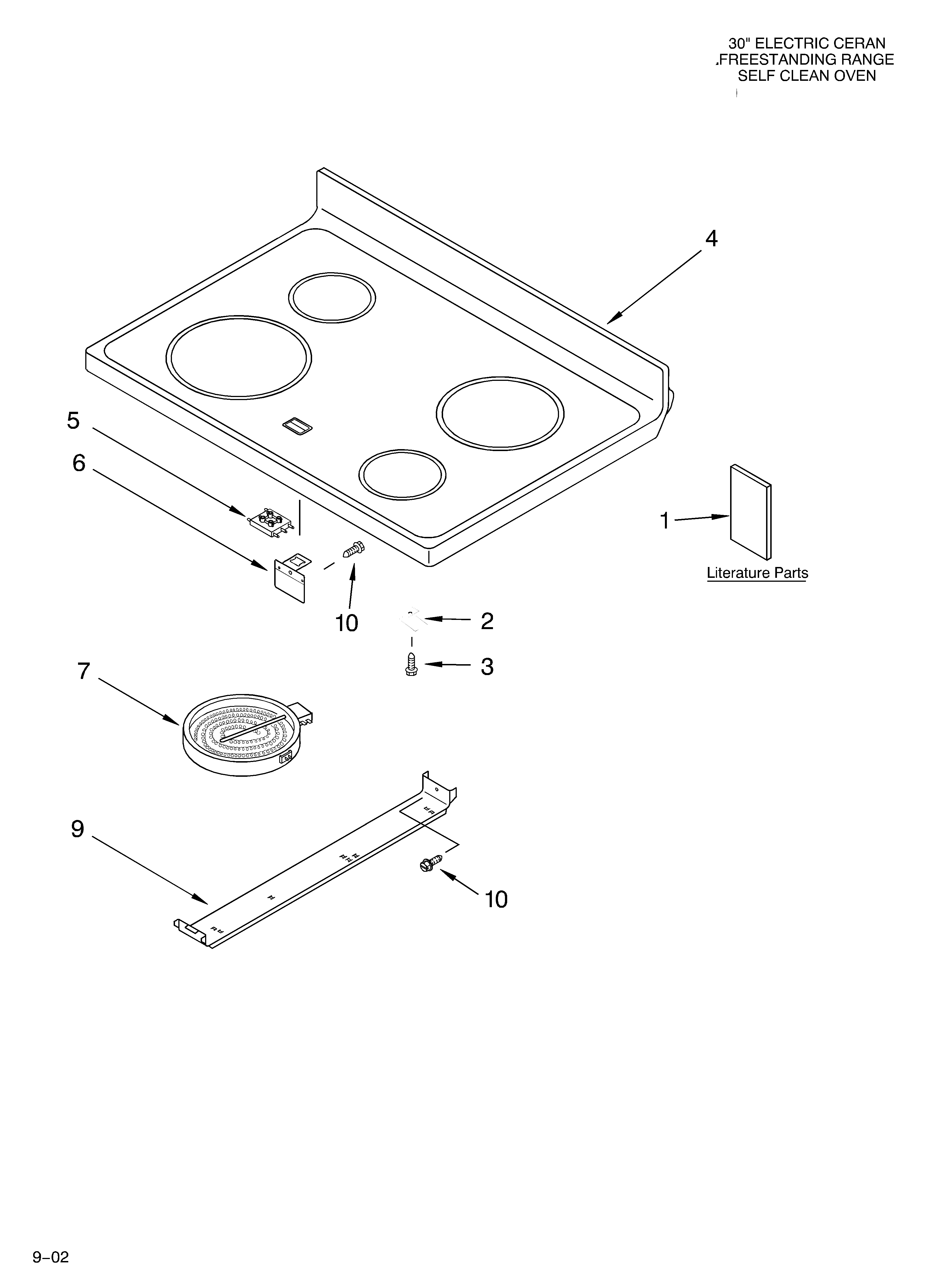 Cooktop/literature