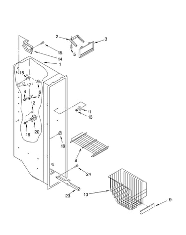 Freezer liner