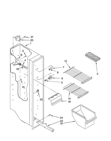 Freezer liner