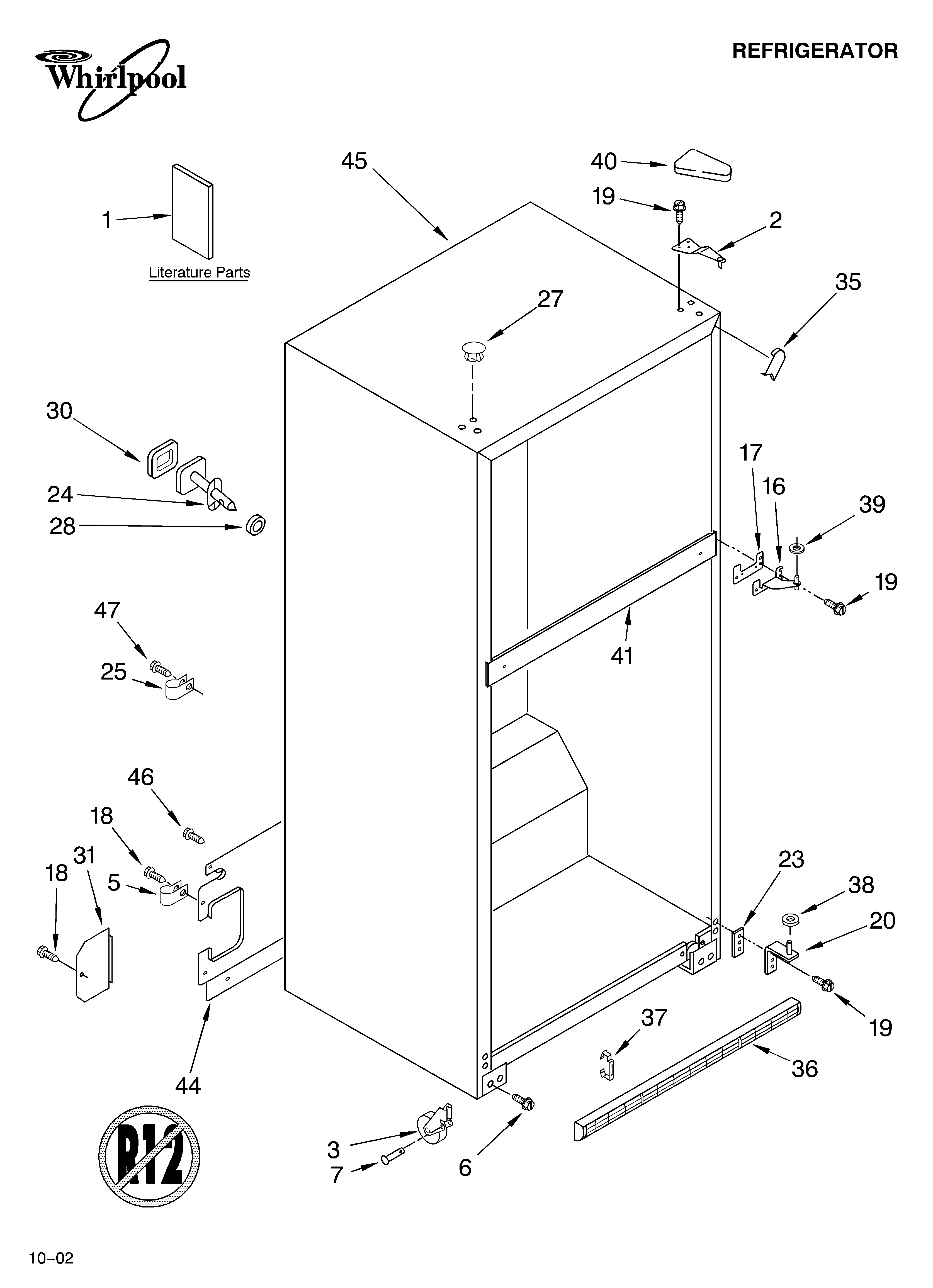 Cabinet/literature