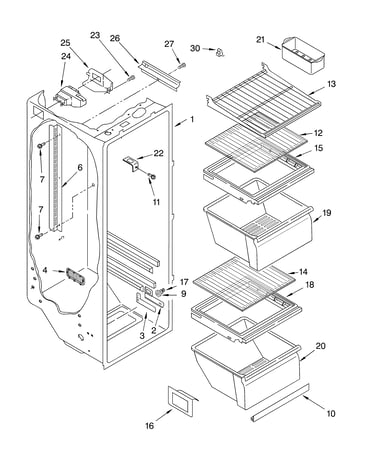 Refrigerator liner