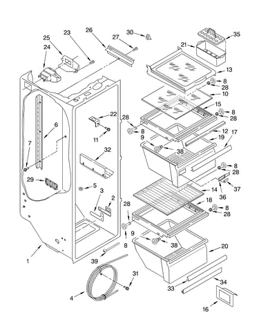 Refrigerator liner