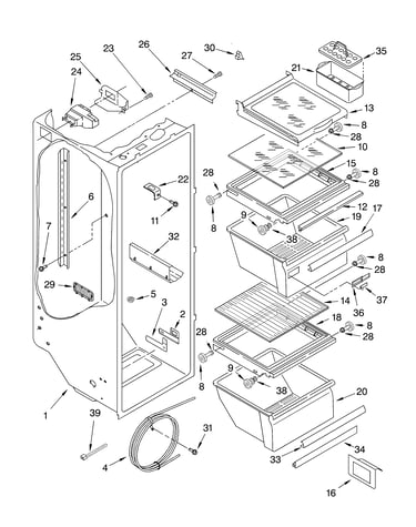 Refrigerator liner