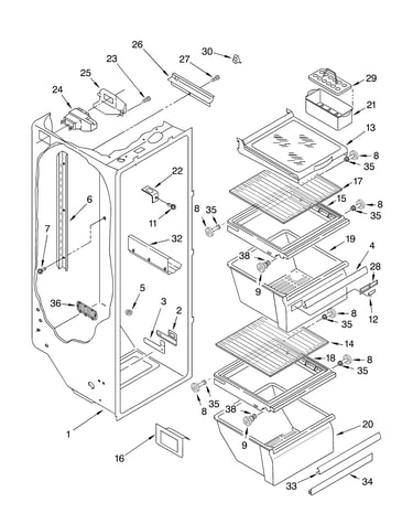 Refrigerator liner