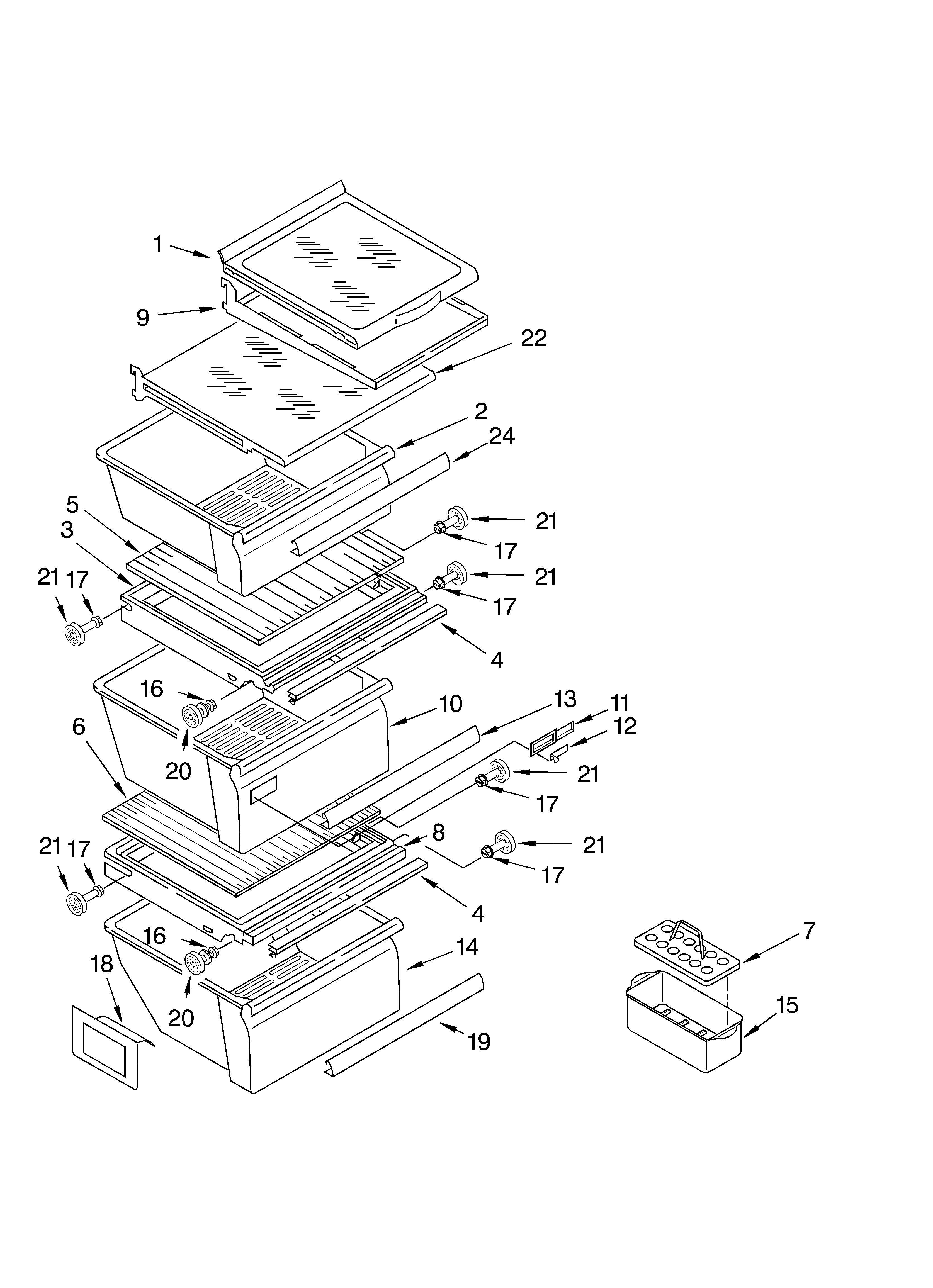 REFRIGERATOR SHELF