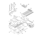 Whirlpool 2ET22DKXJW00 shelf diagram