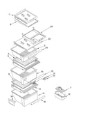 Refrigerator shelf