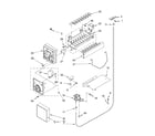 Whirlpool 4YGD27DCHT02 icemaker diagram