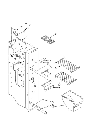 Freezer liner