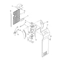 Whirlpool 4YED25PQFN03 air flow diagram