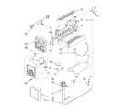 Whirlpool 4YGD25DCHW00 icemaker diagram