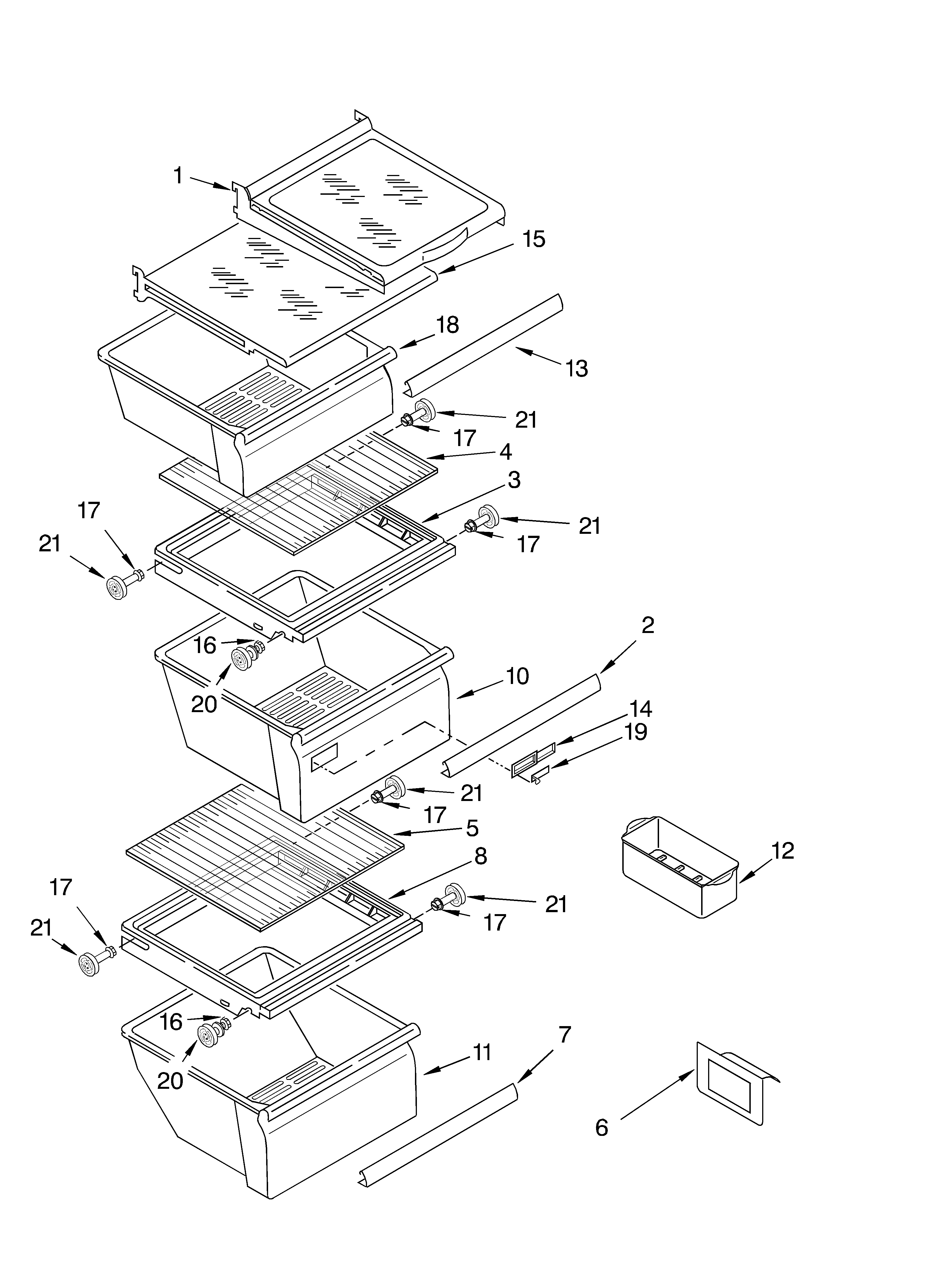 REFRIGERATOR SHELF