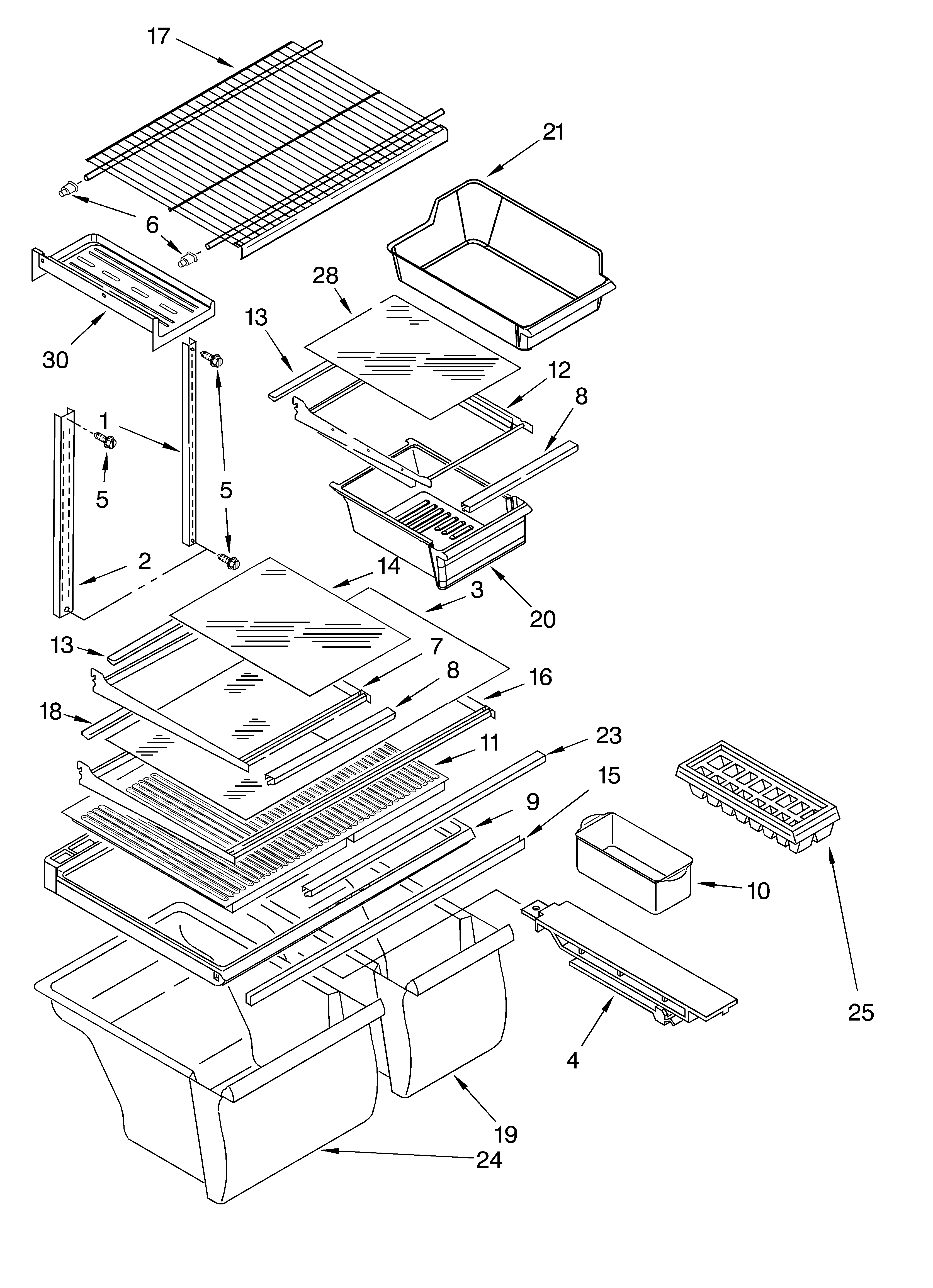Shelf/optional