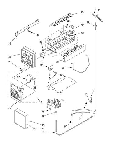 Ice maker/optional