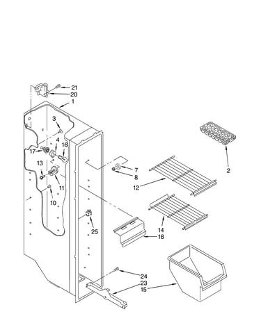 Freezer liner