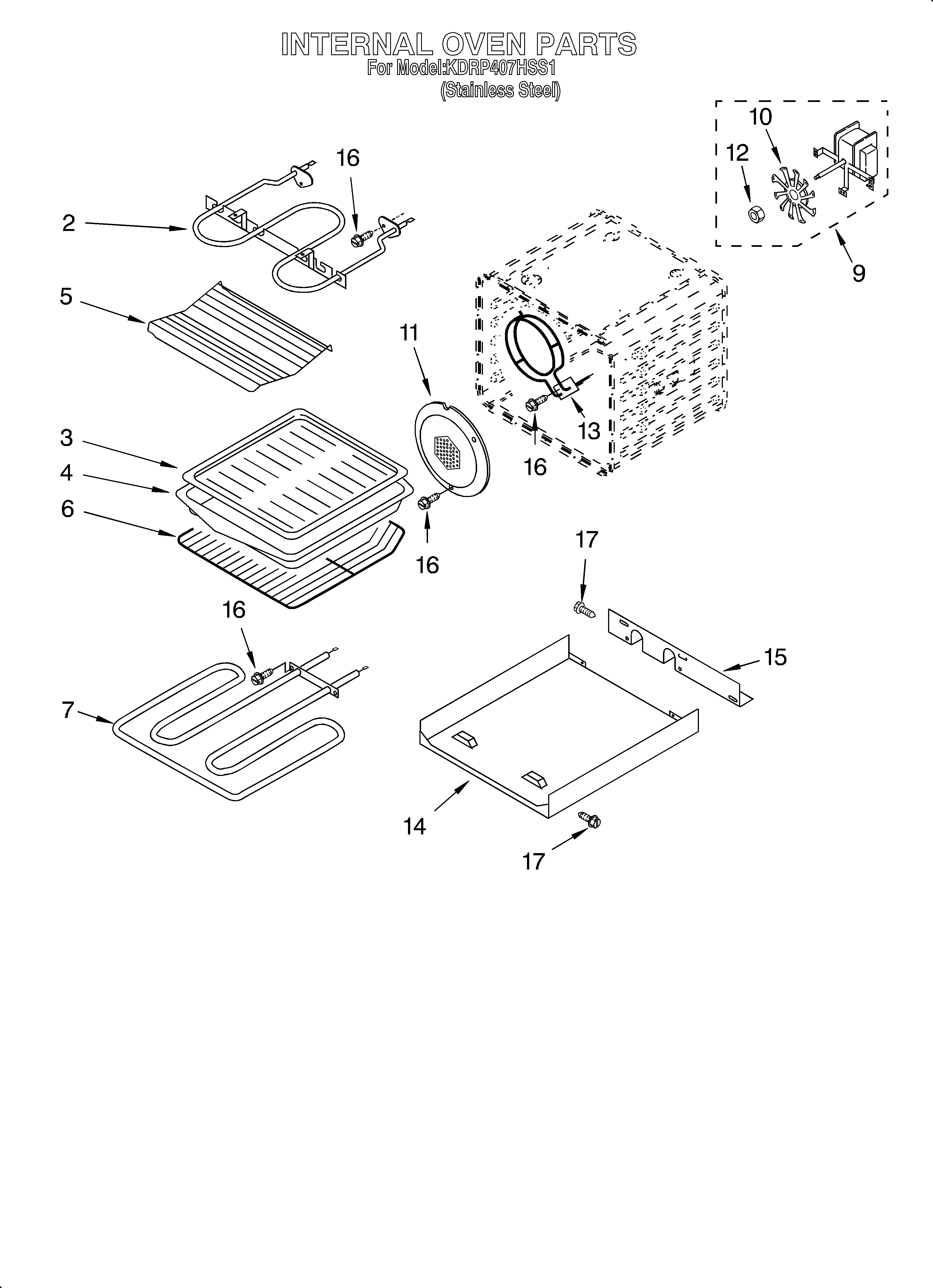 Internal oven