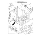 Whirlpool LGQ8858JT2 cabinet diagram