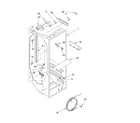 KitchenAid 4KSRS22CHT03 refrigerator liner parts diagram