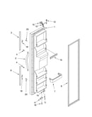 Freezer door parts