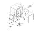 Whirlpool 7DP840SWKX0 tub assembly parts diagram