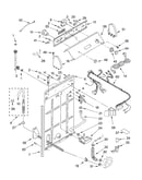 Controls and rear panel parts