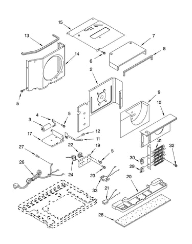 Air flow and control parts