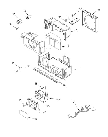 Air flow and control parts