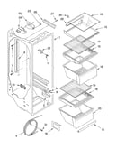 Refrigerator liner parts