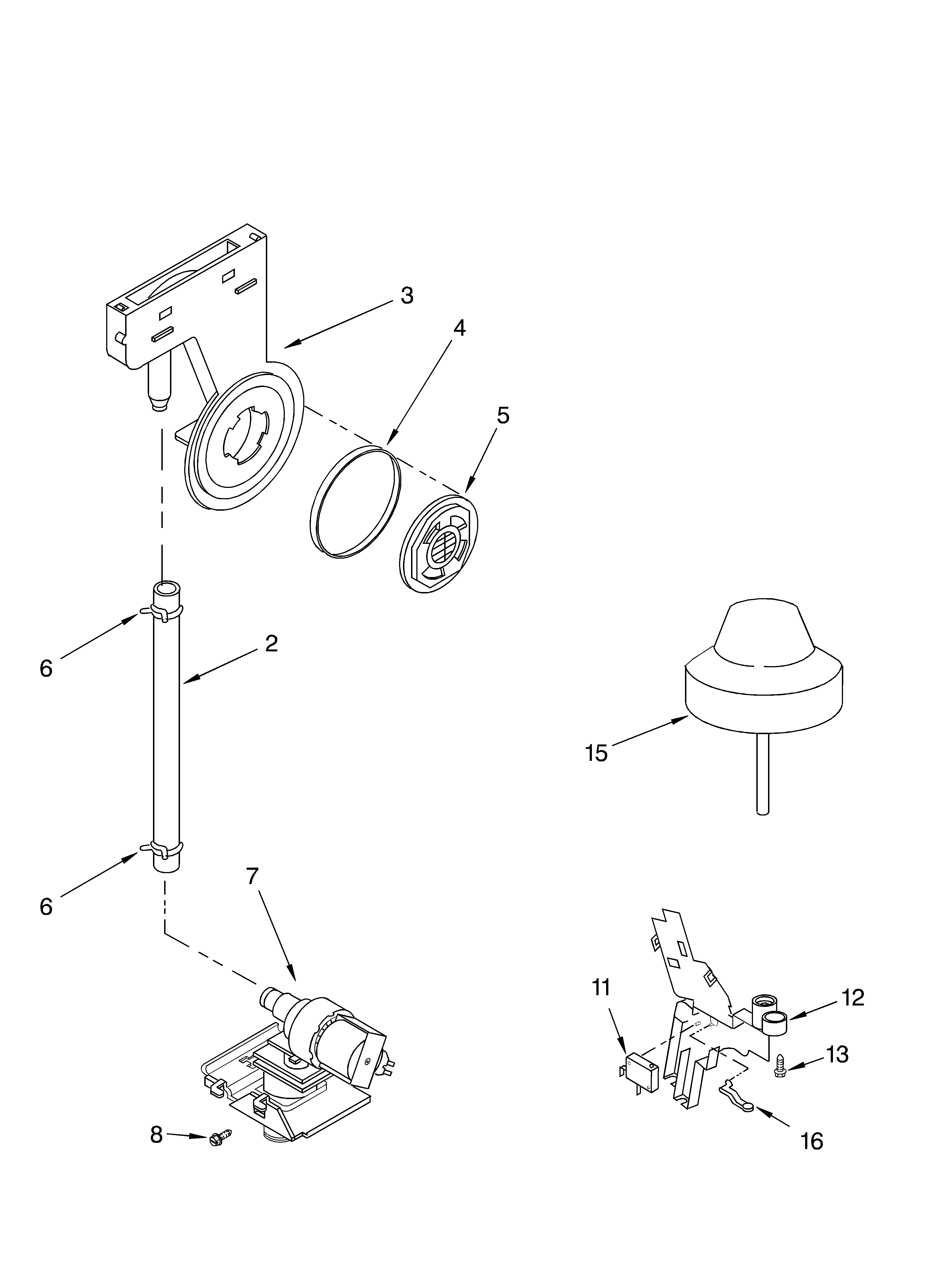 Fill and overfill parts