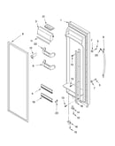 Refrigerator door parts