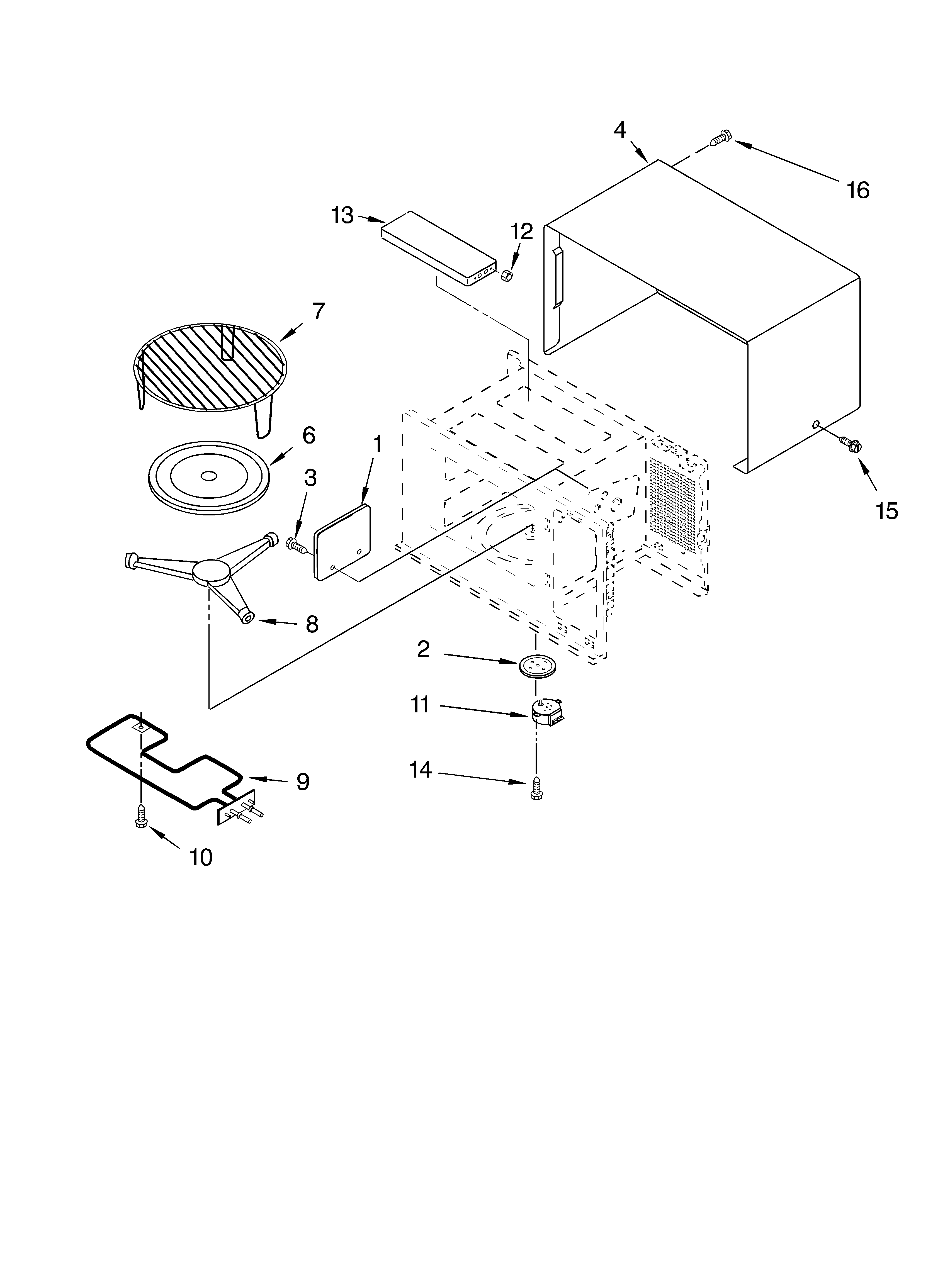 Oven cavity parts